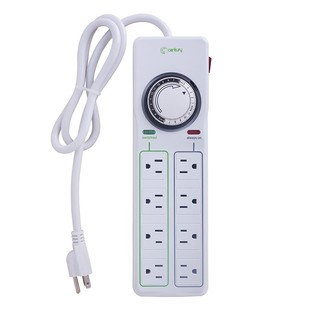 Scheduled timer power strip